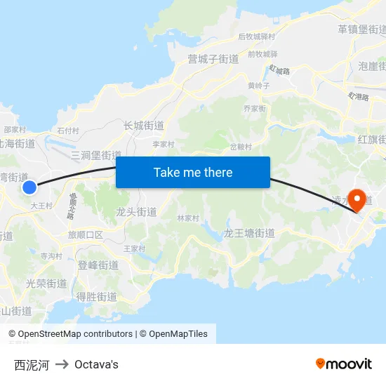 Xi Ni He to Octava's map