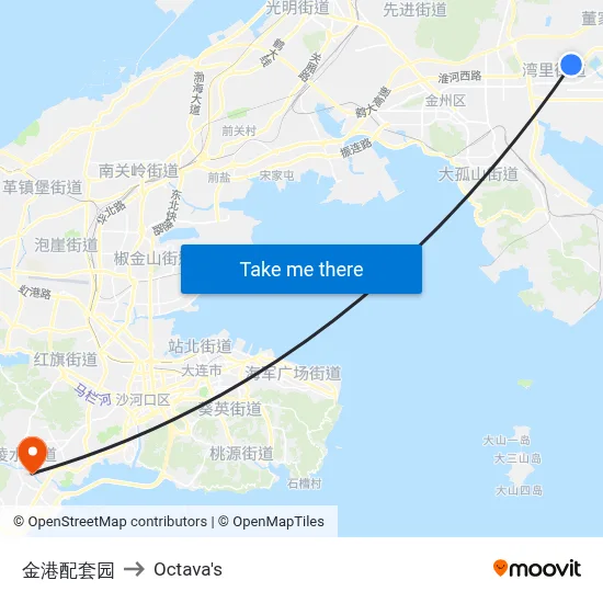 Jingang Industrial Park to Octava's map