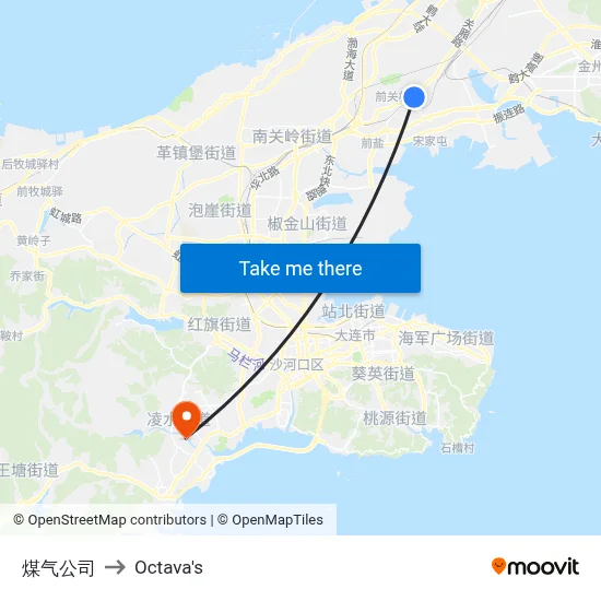 Gas Company to Octava's map