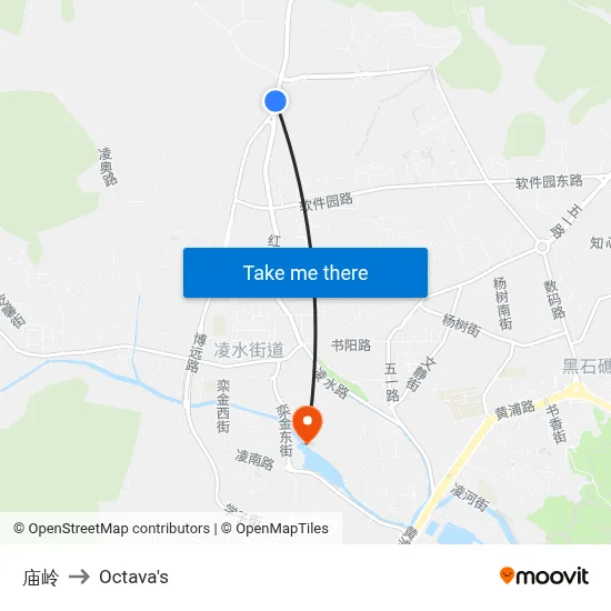 Miaoting to Octava's map