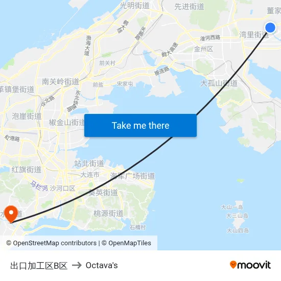 Export Processing Zone B Area to Octava's map
