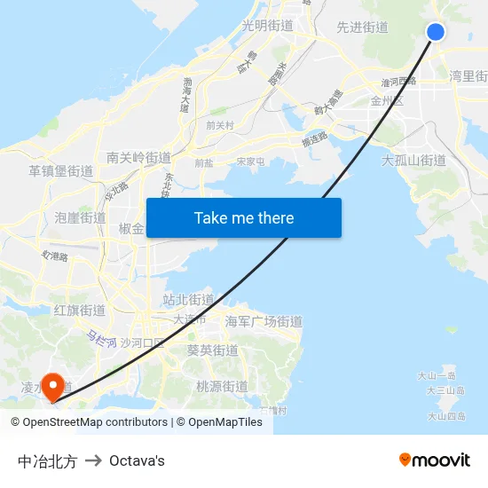 MCC North to Octava's map