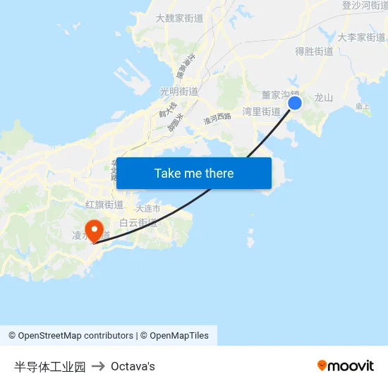 Semiconductor Industrial Park to Octava's map