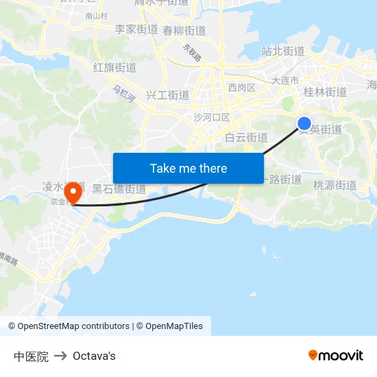 Traditional Chinese Medicine Hospital to Octava's map