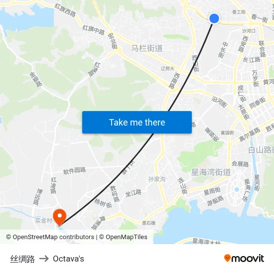 Silk Road to Octava's map