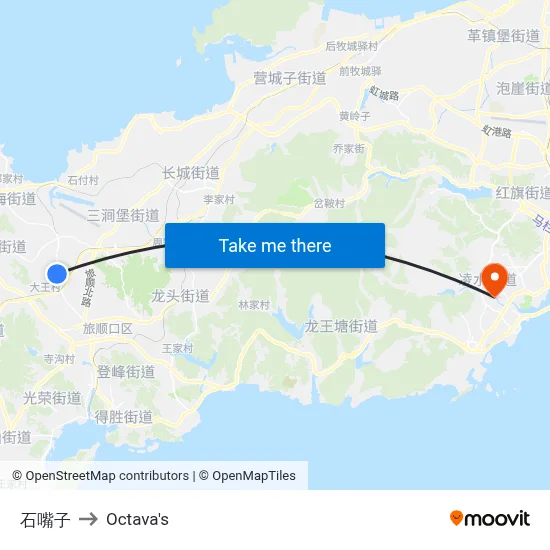 Shizuizi to Octava's map