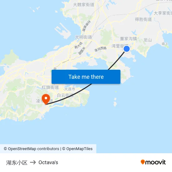 Hu Dong Residential Area to Octava's map