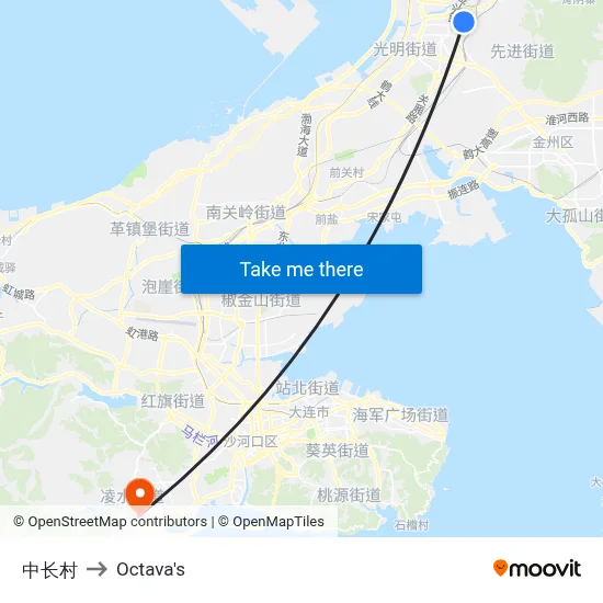 Zhongchang Village to Octava's map