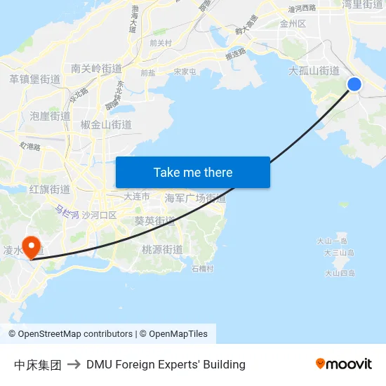 Zhongchuang Group to DMU Foreign Experts' Building map