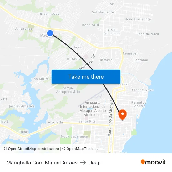 Marighella Com Miguel Arraes to Ueap map