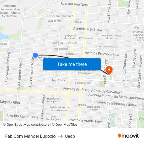 Fab Com Manoel Eudóxio to Ueap map