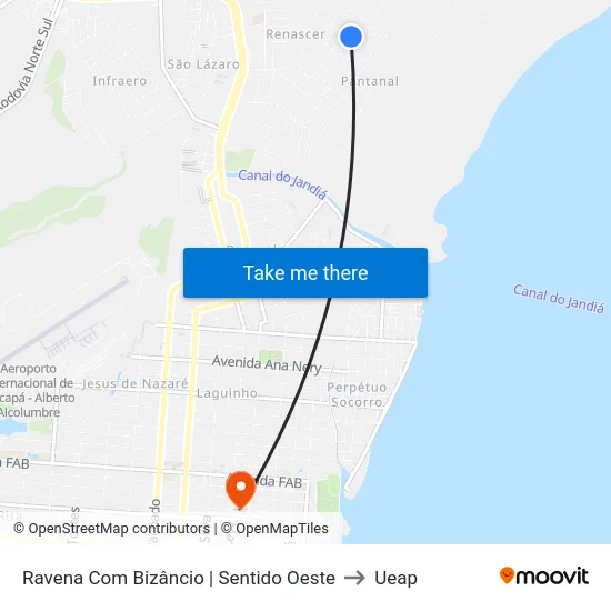 Ravena Com Bizâncio | Sentido Oeste to Ueap map