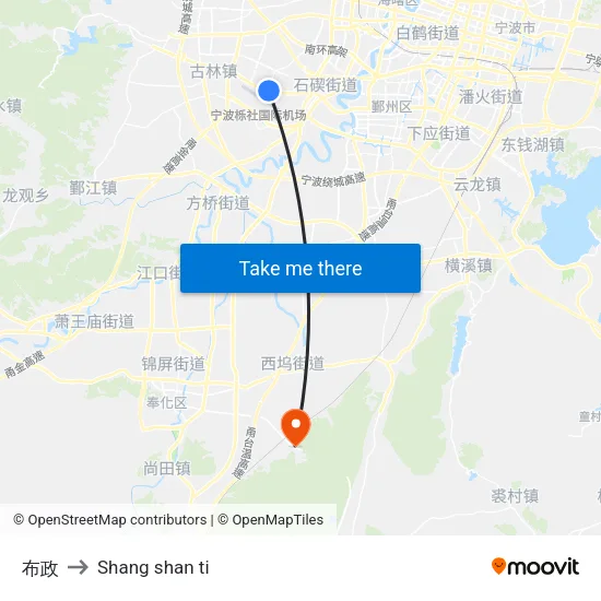布政 to Shang shan ti map