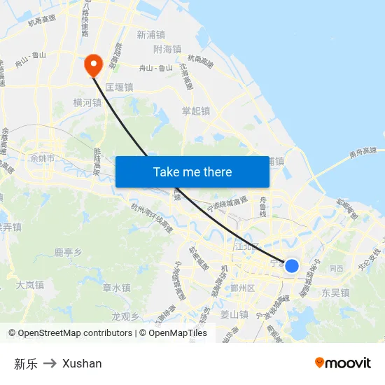 New Joy to Xushan map