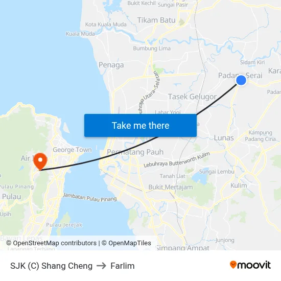 SJK (C) Shang Cheng to Farlim map