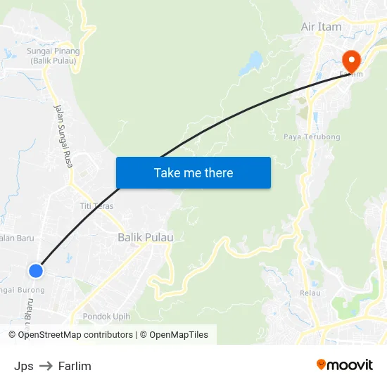 Jps to Farlim map