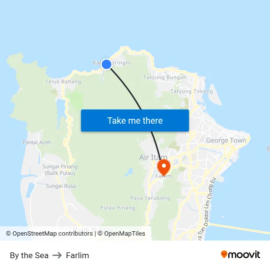 By the Sea to Farlim map