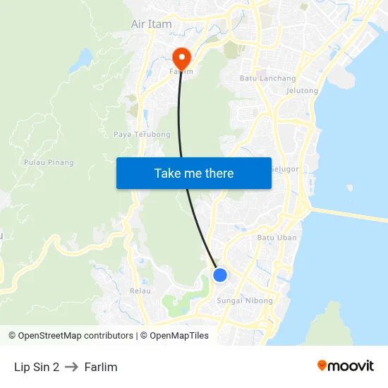 Lip Sin 2 to Farlim map