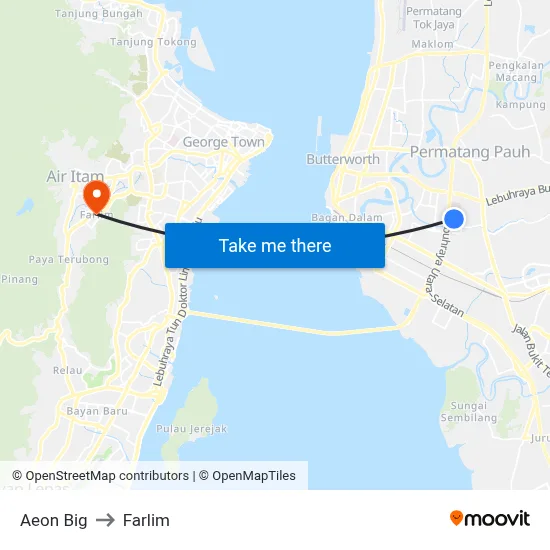 Aeon Big to Farlim map