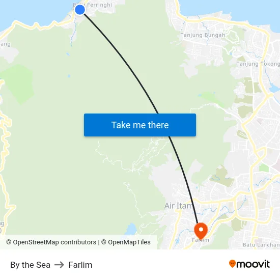 By the Sea to Farlim map