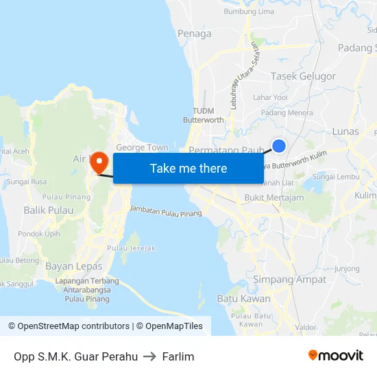 Opp S.M.K. Guar Perahu to Farlim map