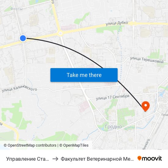 Управление Статистики to Факультет Ветеринарной Медицины Ггау map