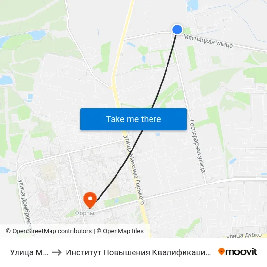 Улица Мясницкая to Институт Повышения Квалификации И Переподготовки Кадров Гргу map