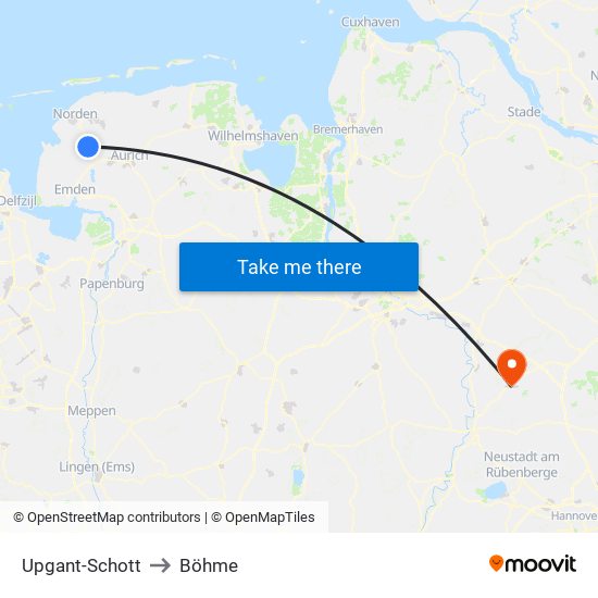 Upgant-Schott to Böhme map