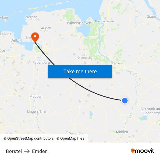 Borstel to Emden map