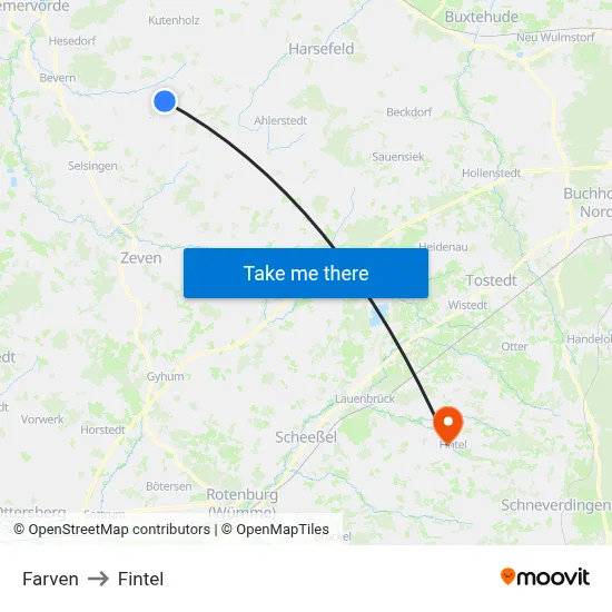 Farven to Fintel map