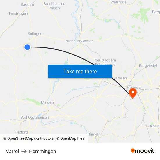 Varrel to Hemmingen map