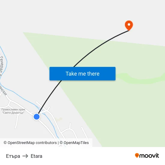 Етъра to Etara map