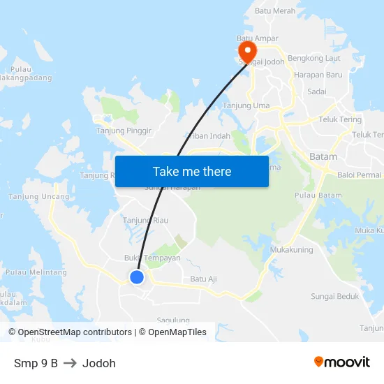 Smp 9 B to Jodoh map