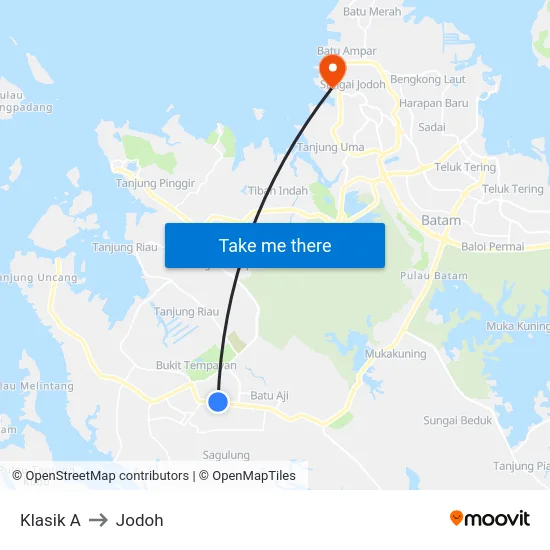 Klasik A to Jodoh map