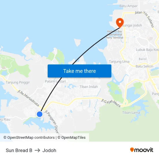 Sun Bread B to Jodoh map