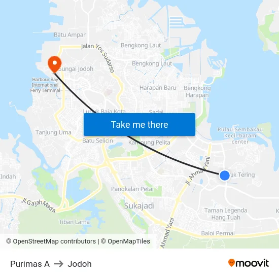 Purimas A to Jodoh map