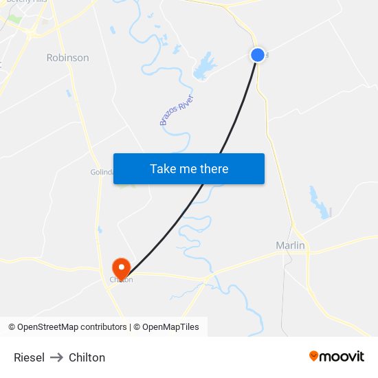 Riesel to Chilton map