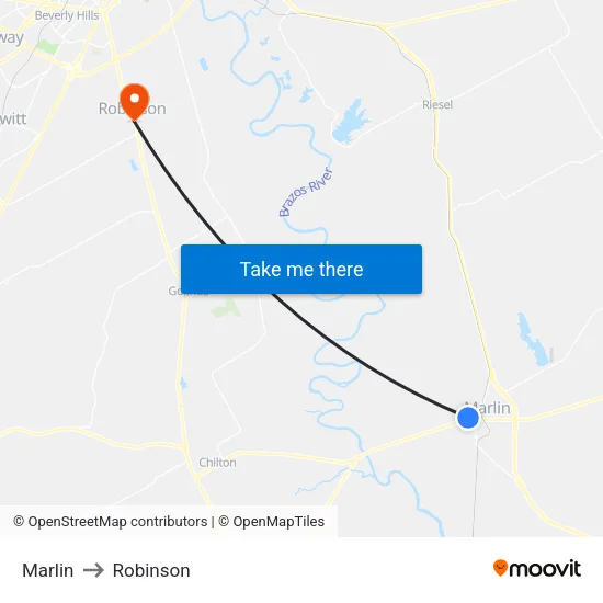 Marlin to Robinson map