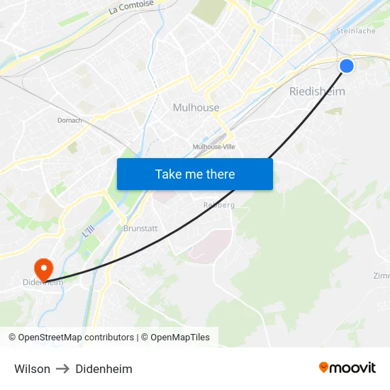 Wilson to Didenheim map