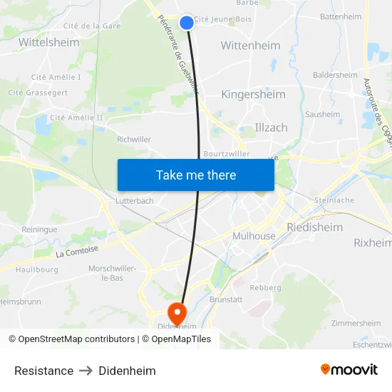 Resistance to Didenheim map
