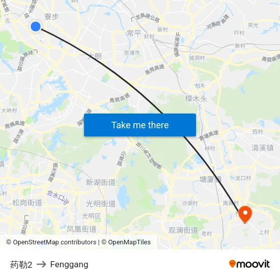 药勒2 to Fenggang map