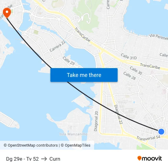 Dg 29e - Tv 52 to Curn map