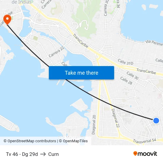 Tv 46 - Dg 29d to Curn map
