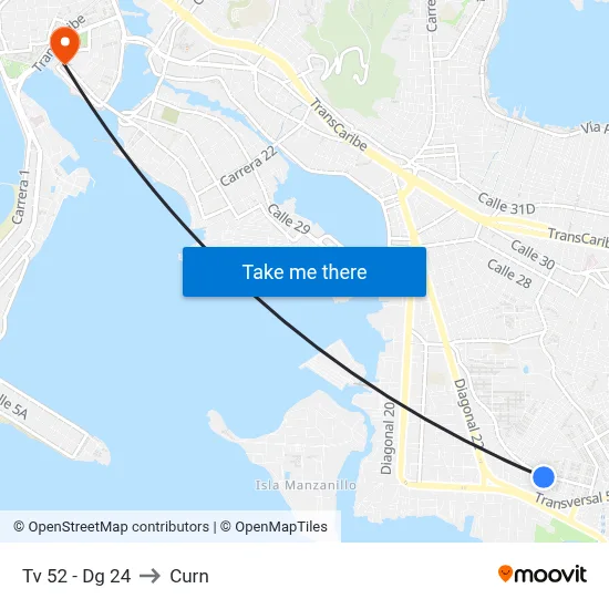 Tv 52 - Dg 24 to Curn map