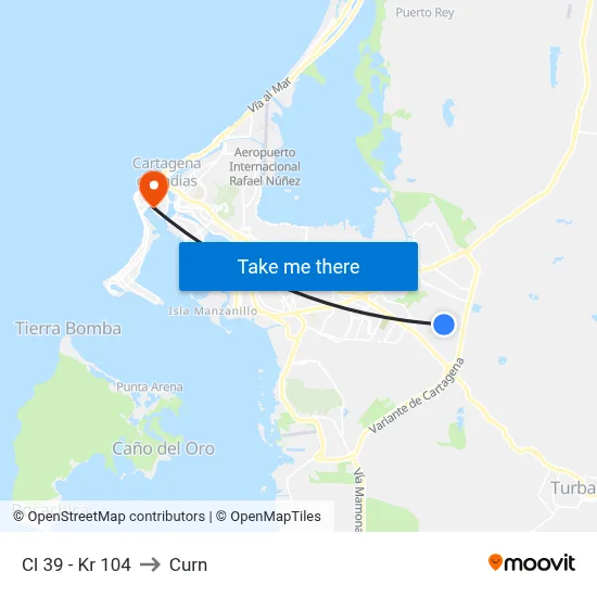 Cl 39 - Kr 104 to Curn map