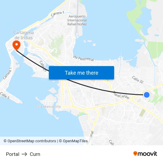 Portal to Curn map
