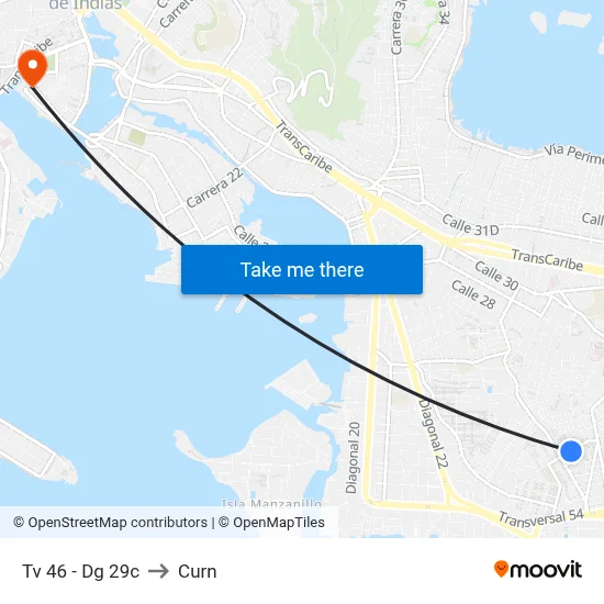 Tv 46 - Dg 29c to Curn map