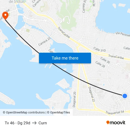 Tv 46 - Dg 29d to Curn map