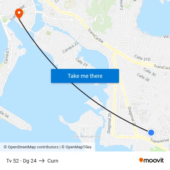 Tv 52 - Dg 24 to Curn map