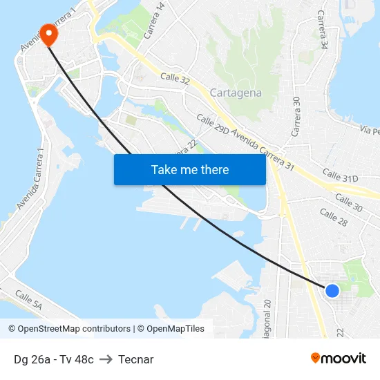 Dg 26a - Tv 48c to Tecnar map